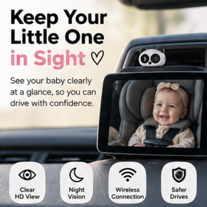 PandaDash™ Baby Car Monitor