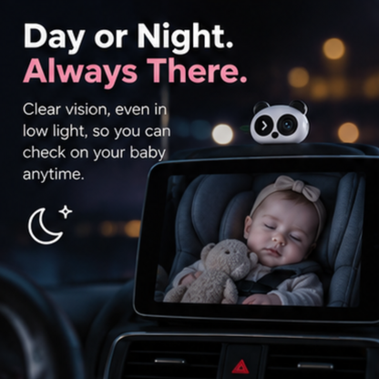 PandaDash™ Baby Car Monitor
