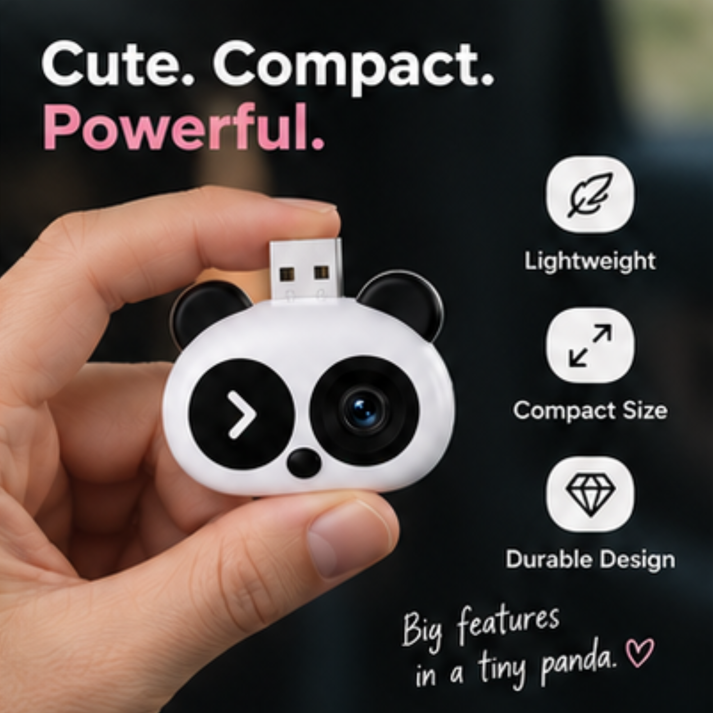 PandaDash™ Baby Car Monitor